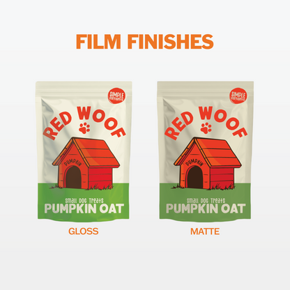 Rapid Print Stand Up Pouch
